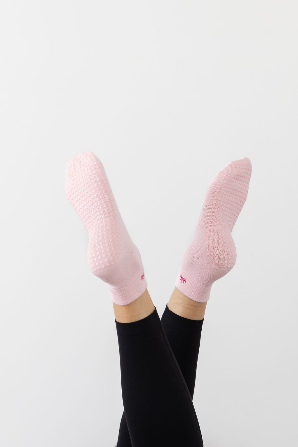 'Pilates Princess' Ankle Socks - Pink