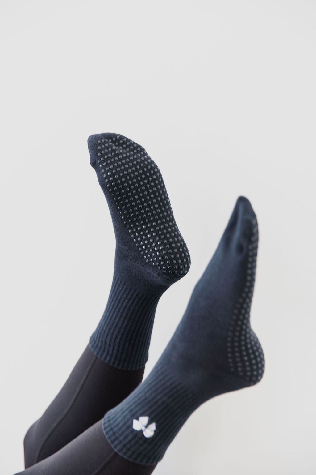 'Fem & Fierce' Crew Socks - Navy