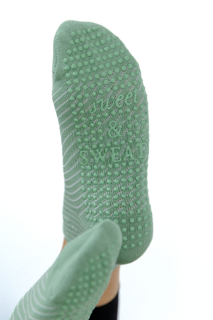 'Simple Sam' - Ankle Socks - Green